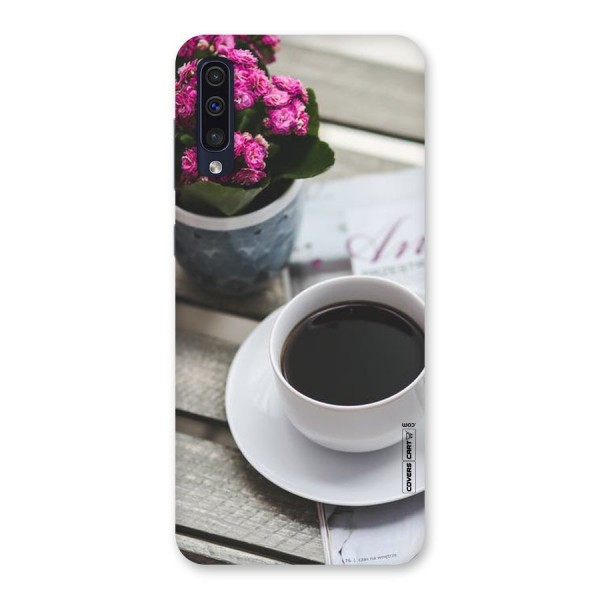 Flower And Blend Back Case for Galaxy A50