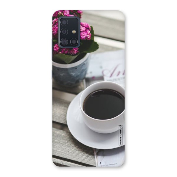 Flower And Blend Back Case for Galaxy A51