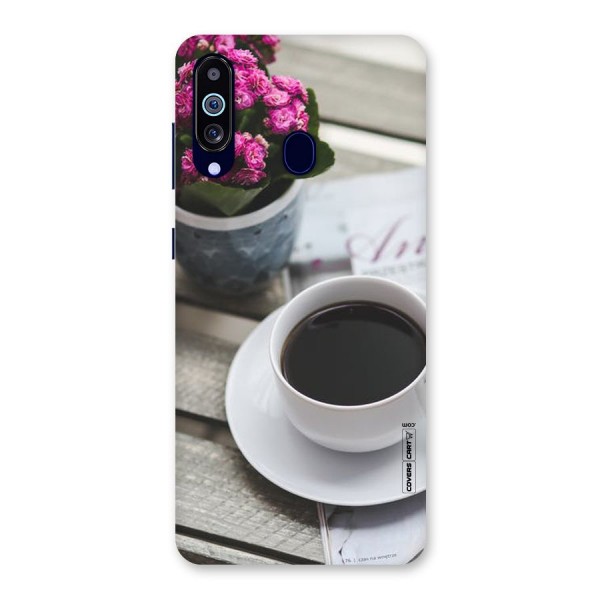 Flower And Blend Back Case for Galaxy A60