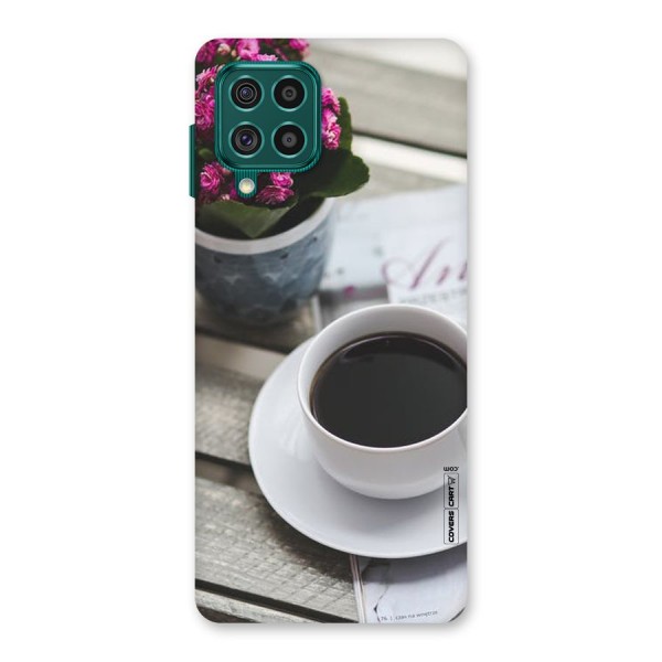 Flower And Blend Back Case for Galaxy F62