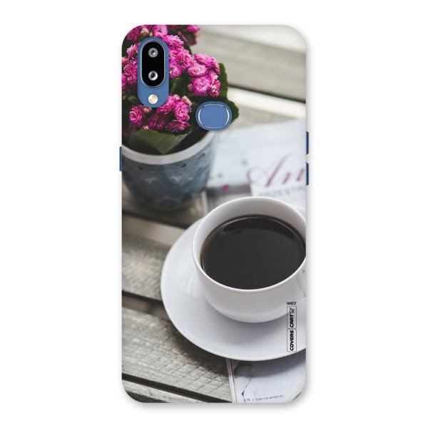 Flower And Blend Back Case for Galaxy M01s