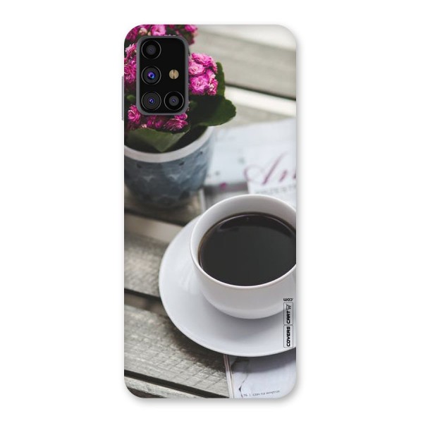 Flower And Blend Back Case for Galaxy M31s