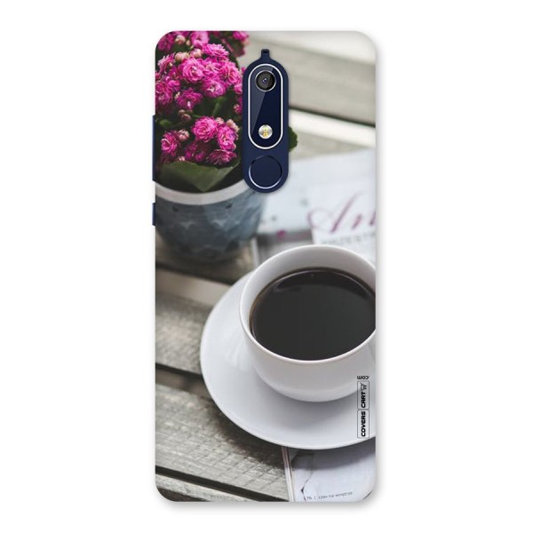 Flower And Blend Back Case for Nokia 5.1