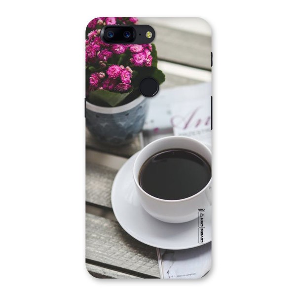 Flower And Blend Back Case for OnePlus 5T