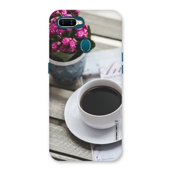 Flower And Blend Back Case for Oppo A7