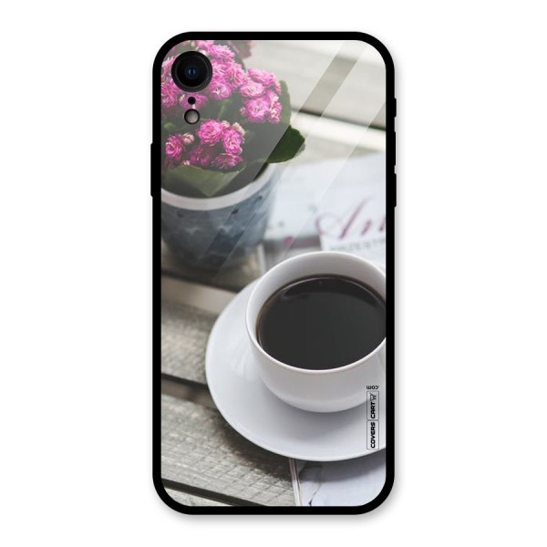 Flower And Blend Glass Back Case for XR