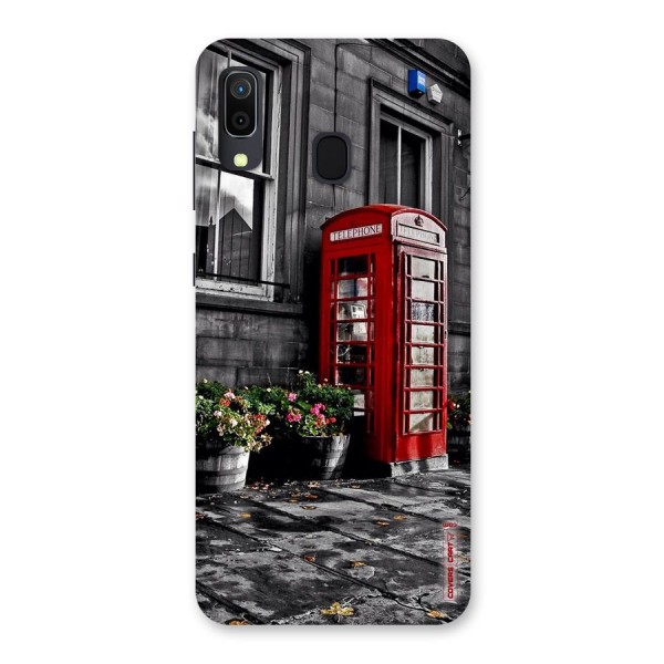 Flower And Booth Back Case for Galaxy A20