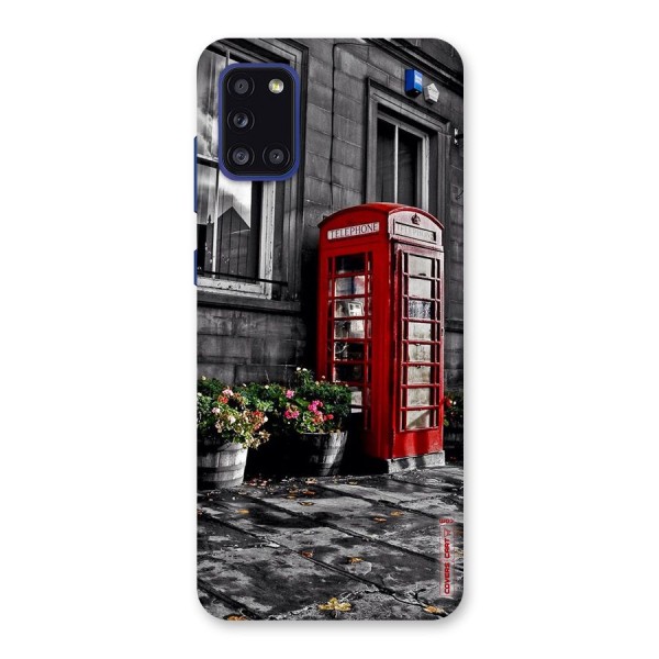 Flower And Booth Back Case for Galaxy A31