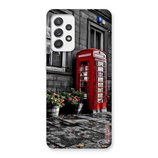 Flower And Booth Back Case for Galaxy A52