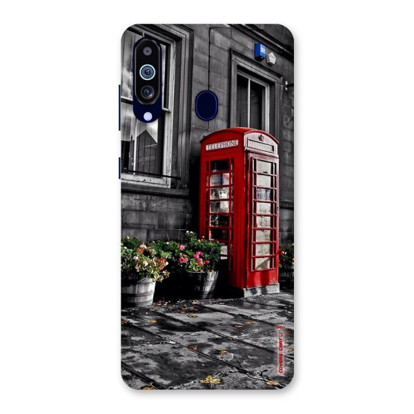 Flower And Booth Back Case for Galaxy A60