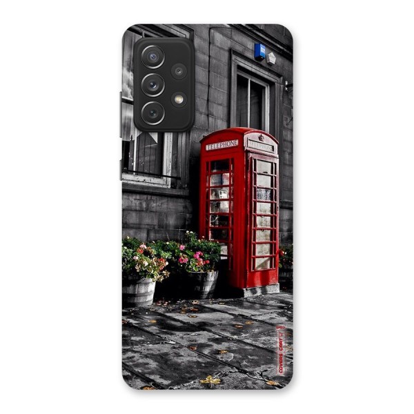 Flower And Booth Back Case for Galaxy A72