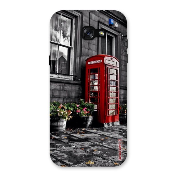 Flower And Booth Back Case for Galaxy A7 (2017)