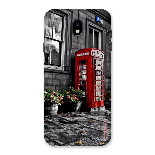 Flower And Booth Back Case for Galaxy J7 Pro