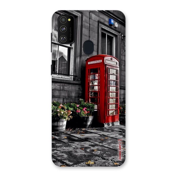 Flower And Booth Back Case for Galaxy M21