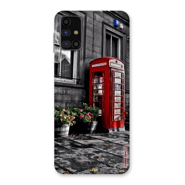 Flower And Booth Back Case for Galaxy M31s