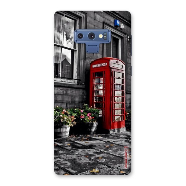 Flower And Booth Back Case for Galaxy Note 9