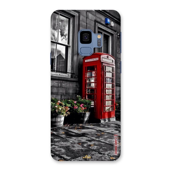 Flower And Booth Back Case for Galaxy S9