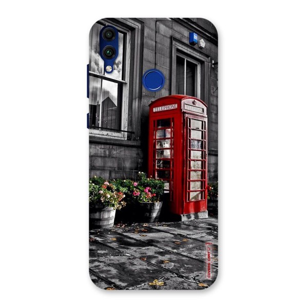 Flower And Booth Back Case for Honor 8C