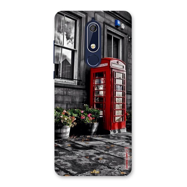 Flower And Booth Back Case for Nokia 5.1