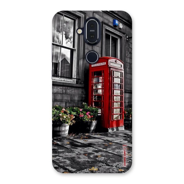 Flower And Booth Back Case for Nokia 8.1