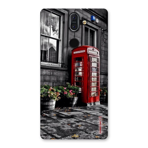 Flower And Booth Back Case for Nokia 8 Sirocco