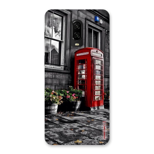 Flower And Booth Back Case for OnePlus 6T