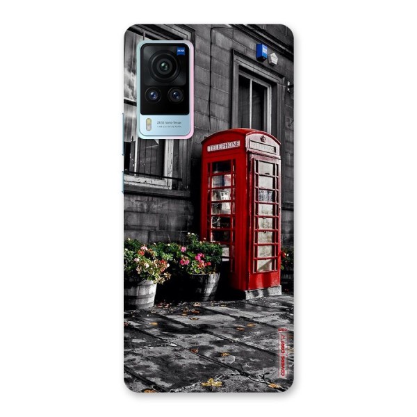 Flower And Booth Back Case for Vivo X60 Pro