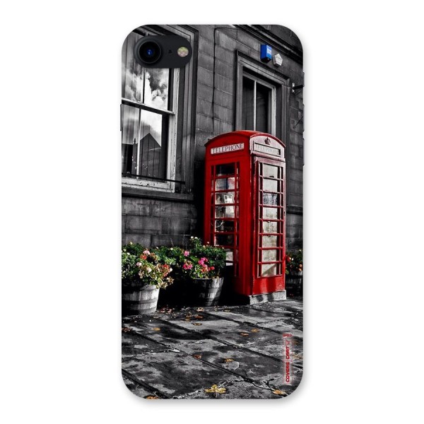 Flower And Booth Back Case for iPhone SE 2020