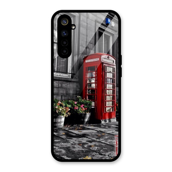 Flower And Booth Glass Back Case for Realme 6