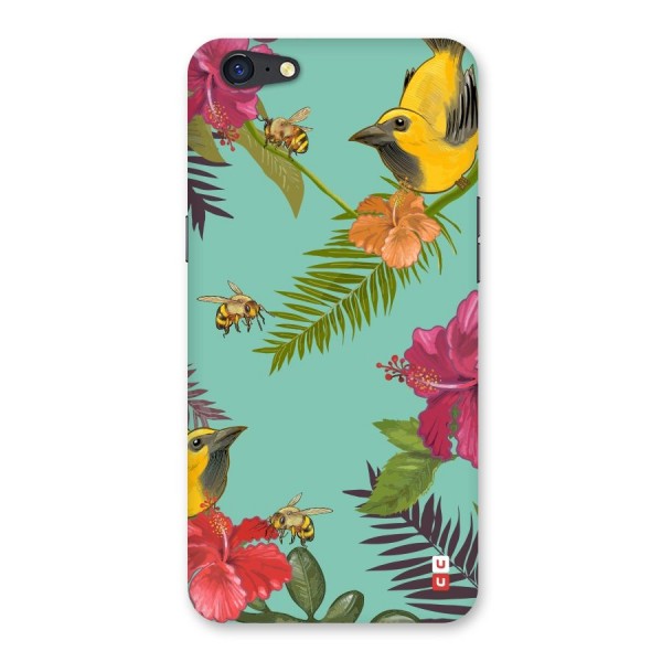 Flower Bird and Bee Back Case for Oppo A71