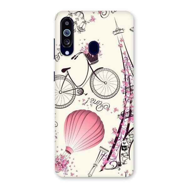 Flower Clipart Back Case for Galaxy A60