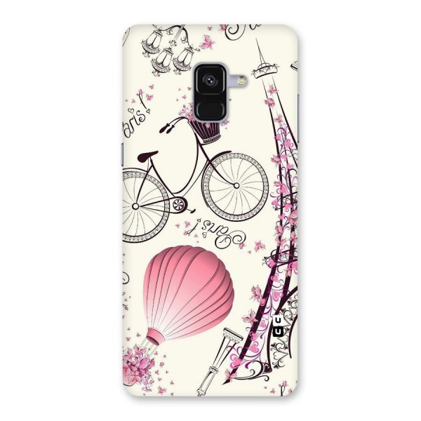 Flower Clipart Back Case for Galaxy A8 Plus