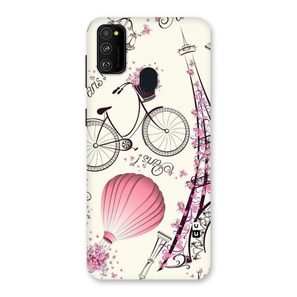 Flower Clipart Back Case for Galaxy M21