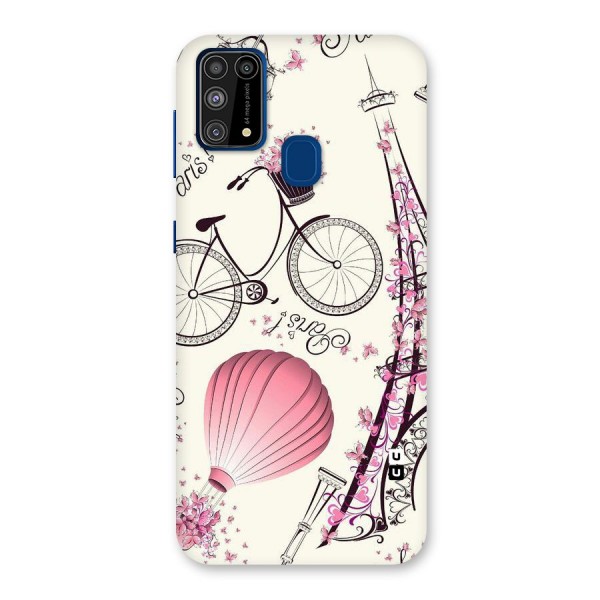 Flower Clipart Back Case for Galaxy M31