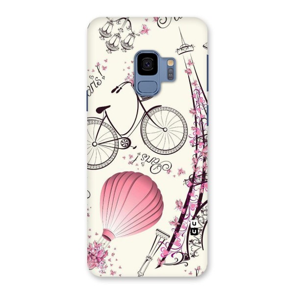 Flower Clipart Back Case for Galaxy S9