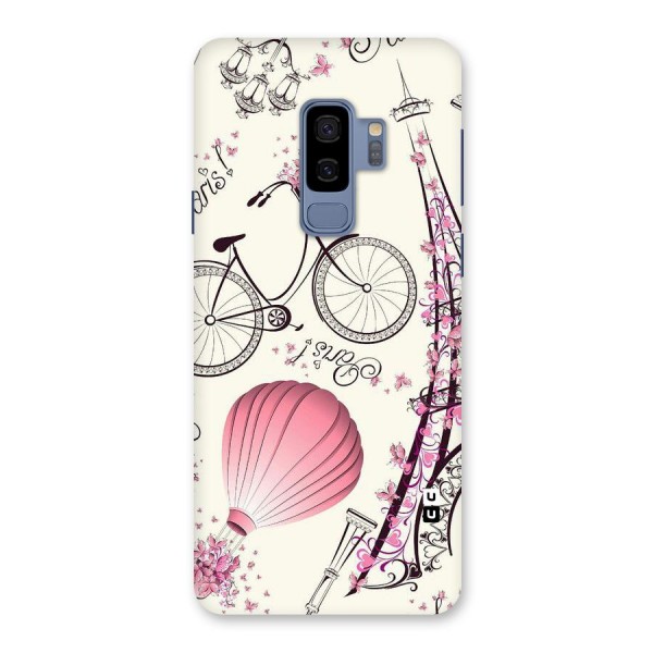 Flower Clipart Back Case for Galaxy S9 Plus