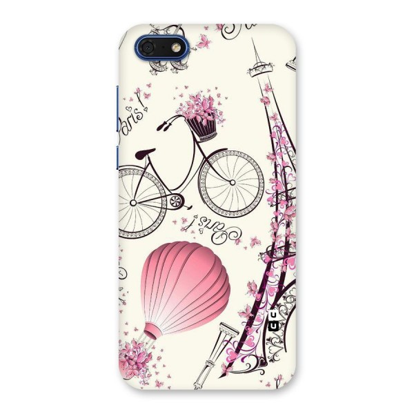 Flower Clipart Back Case for Honor 7s