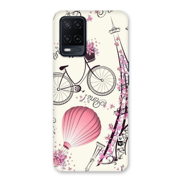 Flower Clipart Back Case for Oppo A54