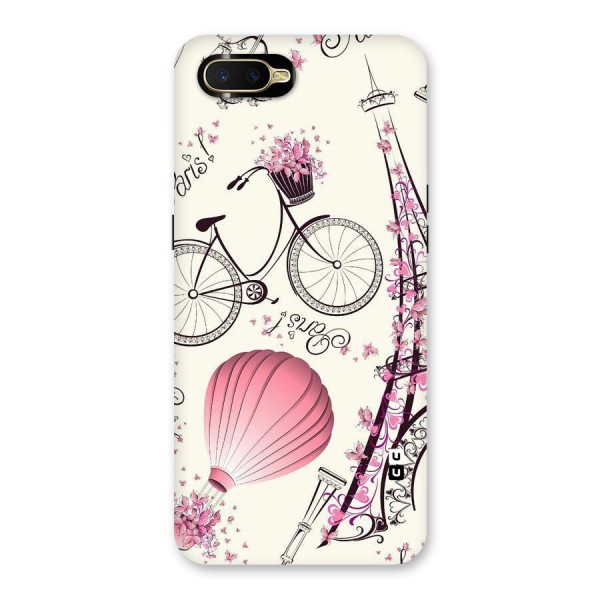 Flower Clipart Back Case for Oppo K1