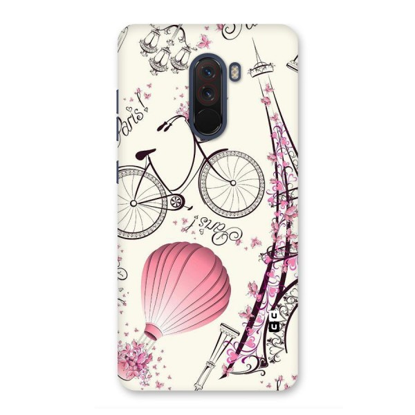 Flower Clipart Back Case for Poco F1