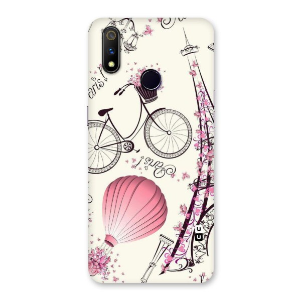 Flower Clipart Back Case for Realme 3 Pro