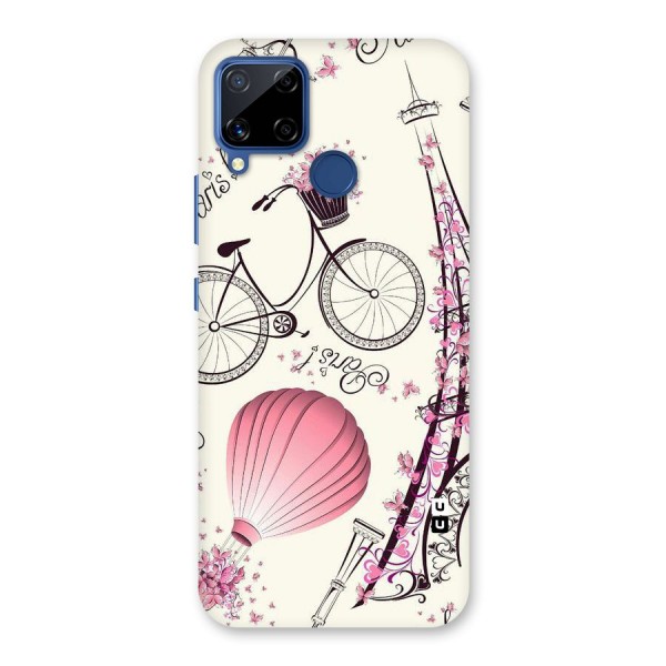 Flower Clipart Back Case for Realme C12