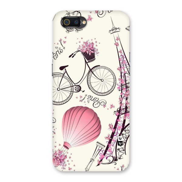 Flower Clipart Back Case for Realme C2