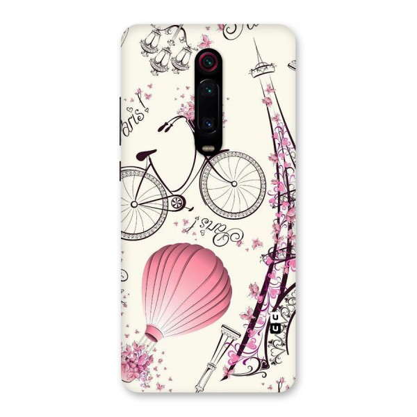 Flower Clipart Back Case for Redmi K20 Pro