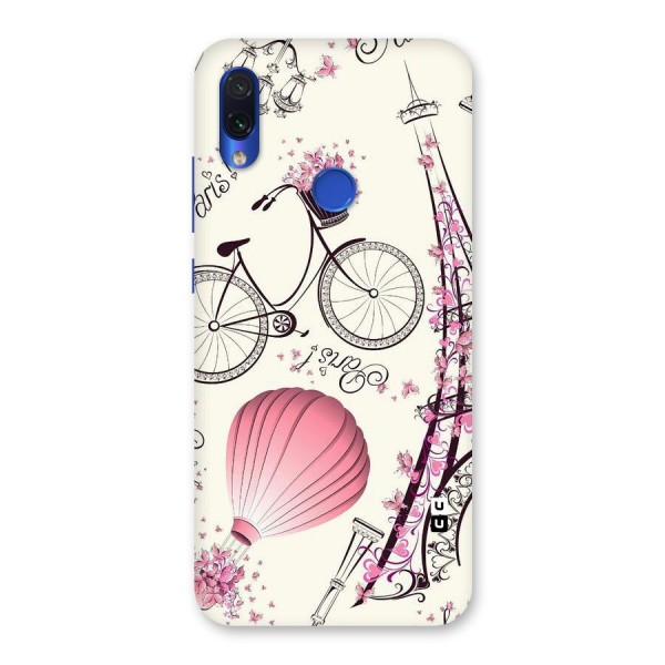 Flower Clipart Back Case for Redmi Note 7