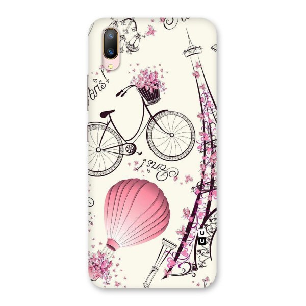 Flower Clipart Back Case for Vivo V11 Pro