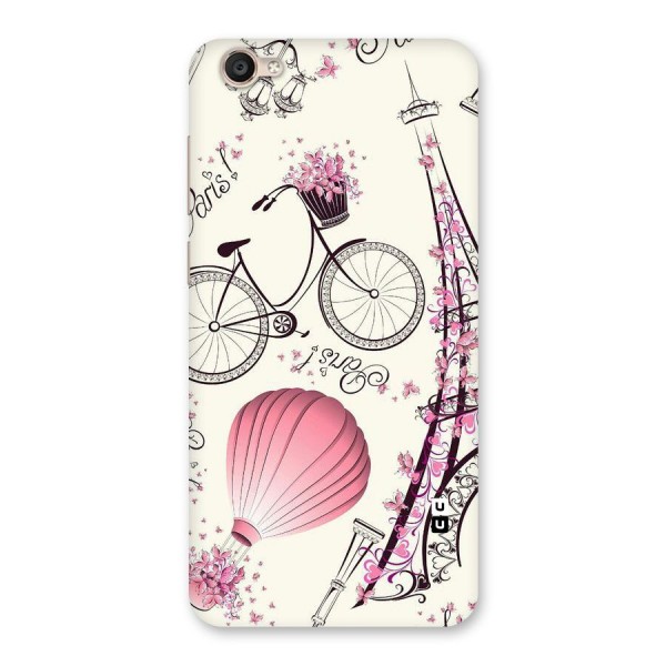 Flower Clipart Back Case for Vivo Y55s