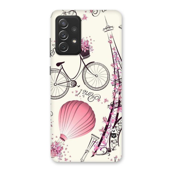 Flower Clipart Design Back Case for Galaxy A72