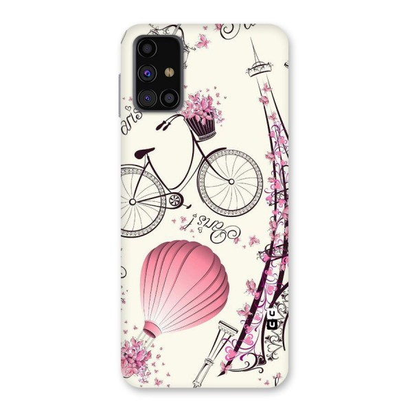 Flower Clipart Design Back Case for Galaxy M31s