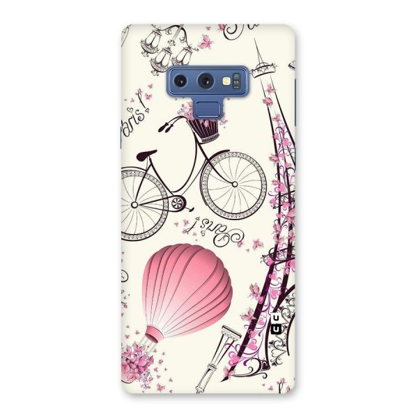 Flower Clipart Design Back Case for Galaxy Note 9